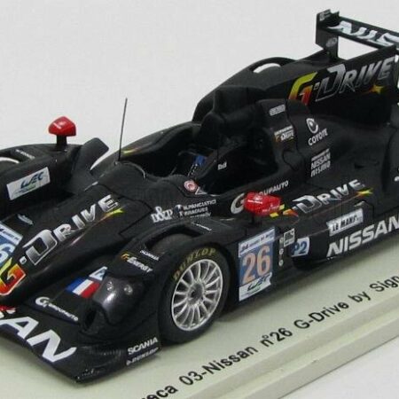 SPARK-MODEL 1/43 ORECA | 03 TEAM NISSAN-SIGNATECH N 26 10th 24h LE MANS 2012 P.RAGUES - N.PANCIATICI - R.RUSINOV | BLACK