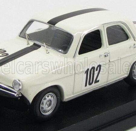 RIO-MODELS 1/43 ALFA ROMEO | GIULIETTA TI N 102 NURBURGRING 1963 RADER - BERGMAN | BLACK