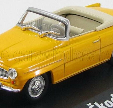 ABREX 1/43 SKODA | FELICIA CABRIOLET 2-DOOR 1964 | DARK YELLOW