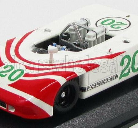 BEST-MODEL 1/43 PORSCHE | 908/3 N 20 TARGA FLORIO 1970 ELFORD - HERRMANN | WHITE RED