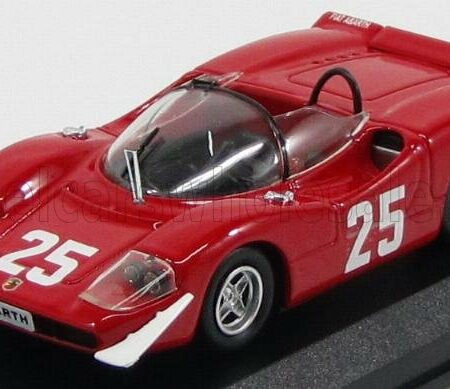 BEST-MODEL 1/43 FIAT | ABARTH 2000 N 25 WINNER NURBURGRING 1969 T.HEZEMANS | RED