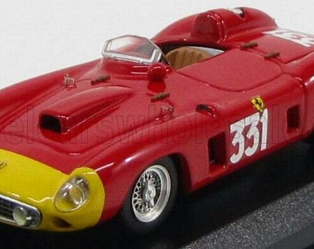 ART-MODEL 1/43 FERRARI | 290MM N 331 TARGA FLORIO GIRO DI SICILIA 1956 CASTELLOTTI - ROTA | RED YELLOW