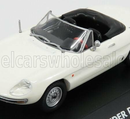 MAXI-CAR 1/43 ALFA ROMEO | DUETTO 1600 SPIDER 1966 | WHITE