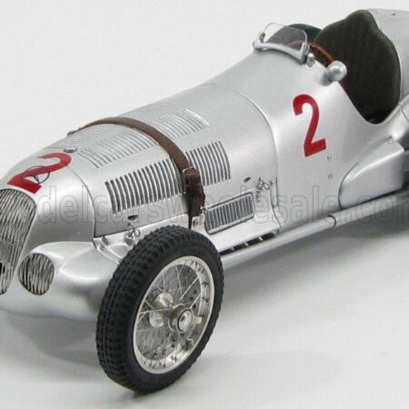 CMC 1/18 MERCEDES BENZ | F1  W125 N 2 GP DONINGTON 1937 H.LANG | SILVER