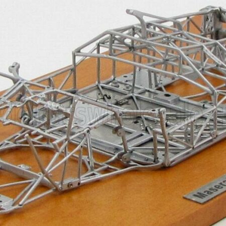 CMC 1/18 MASERATI | TELAIO - TIPO 61 BIRDCAGE CHASSIS 1960 | SILVER