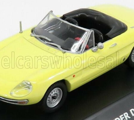 MAXI-CAR 1/43 ALFA ROMEO | DUETTO 1600 SPIDER 1966 | YELLOW