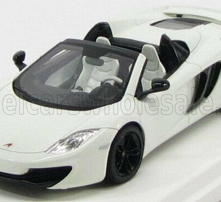 TRUESCALE 1/43 McLAREN | MP4-12C SPIDER 2013 | WHITE