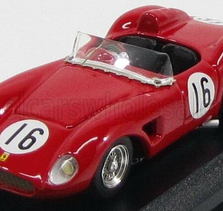 ART-MODEL 1/43 FERRARI | 500TRC TESTAROSSA SPIDER N 16 WINNER VIRGINIA 1957 W.HELBURN | RED