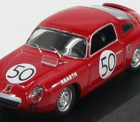 BEST-MODEL 1/43 FIAT | ABARTH 950S COUPE N 50 24h LE MANS 1960 GUICHET - CONDRILLER  | RED