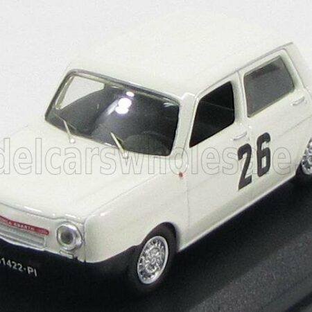 BEST-MODEL 1/43 SIMCA | ABARTH N 26 WINNER RALLY COLLI DI PISTOIA 1967 L.POZZO | WHITE RED