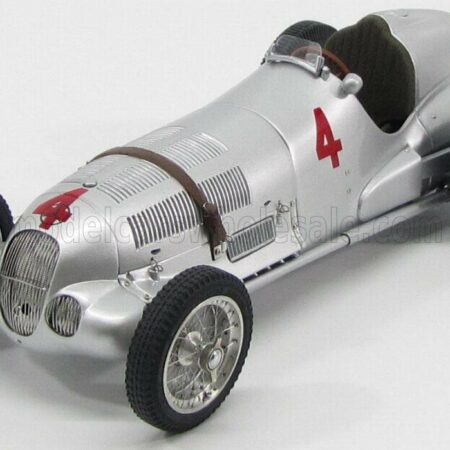 CMC 1/18 MERCEDES BENZ | F1  W125 N 4 GP DONINGTON 1937 R.SEAMAN | SILVER