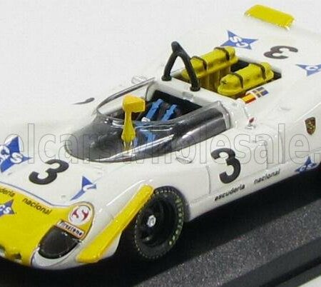 BEST-MODEL 1/43 PORSCHE | 908/2 N 3 JARAMA 1970 WISELL - BAGRATION | WHITE YELLOW