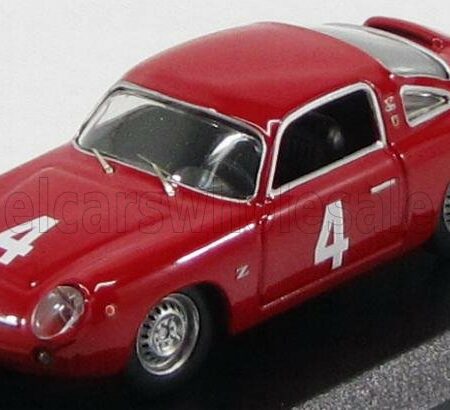 BEST-MODEL 1/43 FIAT | ABARTH 750 N 4 WINNER GP MONZA 1963 G.CAPRA | RED