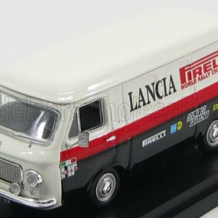 RIO-MODELS 1/43 FIAT | 238 VAN ASSISTENZA LANCIA WRC 1970 | WHITE BLACK RED