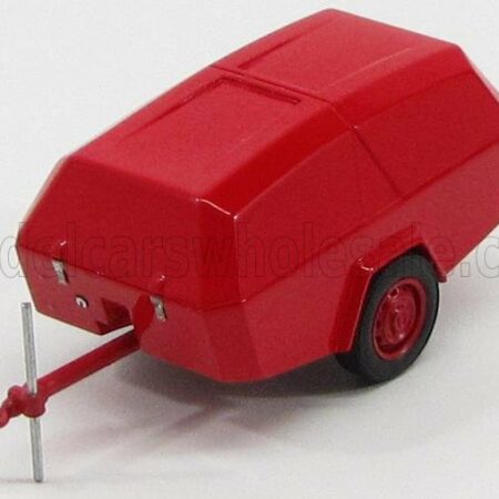 ALERTE 1/43 CAMIVA | REMORQUE MOTO POMPE FOR DODGE WC63 TRUCK | RED