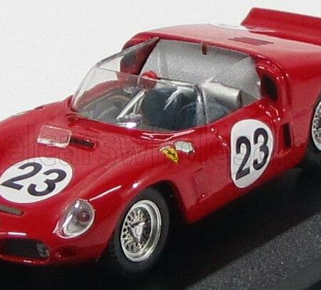 ART-MODEL 1/43 FERRARI | DINO 245SP SPIDER TEAM SCUDERIA FERRARI N 23 24h LE MANS 1961 W.VON TRIPS - R.GINTHER | RED