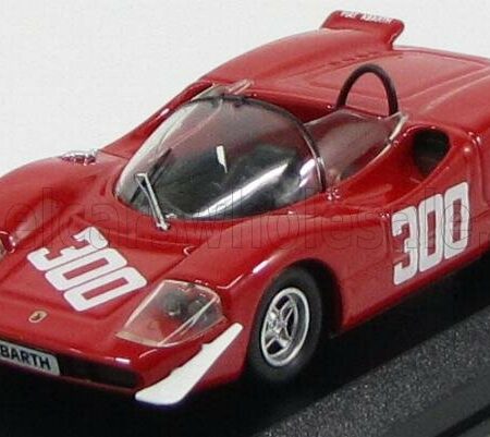 BEST-MODEL 1/43 ABARTH | 2000S N 300 WINNER BOLZANO-MENDOLA 1969 A.MERZARIO | RED