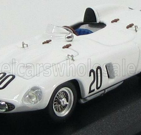 ART-MODEL 1/43 FERRARI | 857S SPIDER N 20 12h SEBRING 1956 HILL - GREGORY | WHITE