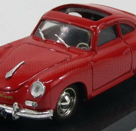 BRUMM 1/43 PORSCHE | 356 COUPE 1952 OPEN - TETTO APERTO | RED