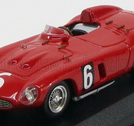 ART-MODEL 1/43 FERRARI | 750 MONZA SPIDER N 6 10h MESSINA 1955 CASTELLOTTI - TRINTIGNANT | RED