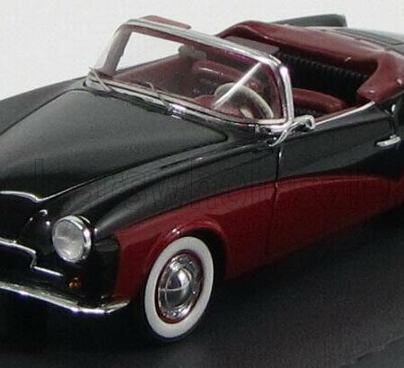 MATRIX SCALE MODELS 1/43 VOLKSWAGEN | ROMETSCH LAWRENCE CABRIOLET 1959 | BLACK RED