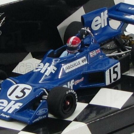 MINICHAMPS 1/43 TYRRELL | F1  FORD 007 N 15 SEASON 1975 J.P.JABOUILLE | BLUETTE