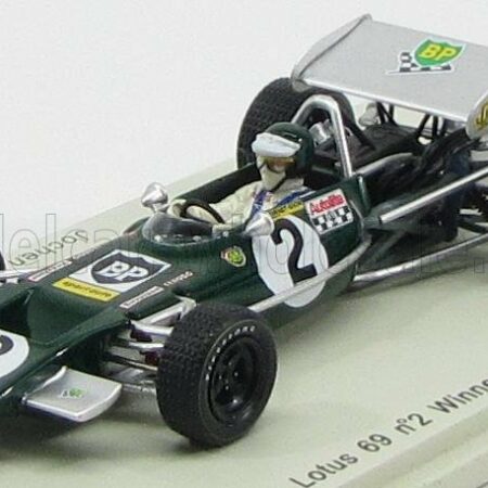 SPARK-MODEL 1/43 LOTUS | F1  69 N 2 WINNER GP PAU 1970 J.RINDT | BLUE