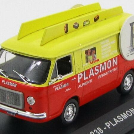 EDICOLA 1/43 FIAT | 238 VAN PLASMON 1967 | ORANGE YELLOW