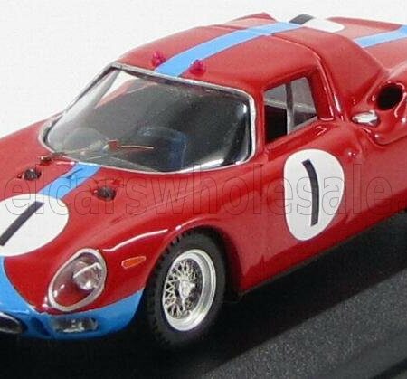 BEST-MODEL 1/43 FERRARI | 250LM COUPE N 1 KYALAMI 1964 PIPER - MAGGS | RED LIGHT BLUE