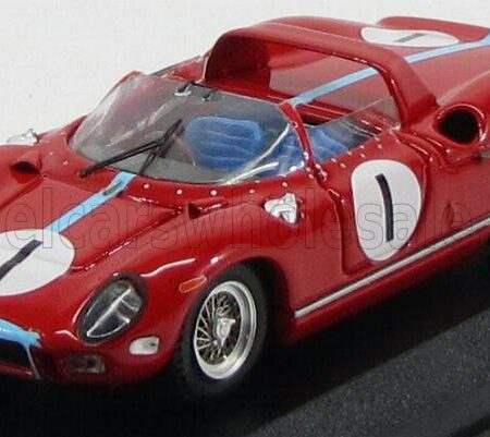 ART-MODEL 1/43 FERRARI | 330P N 1 SPA 1965 M.PARKES | RED