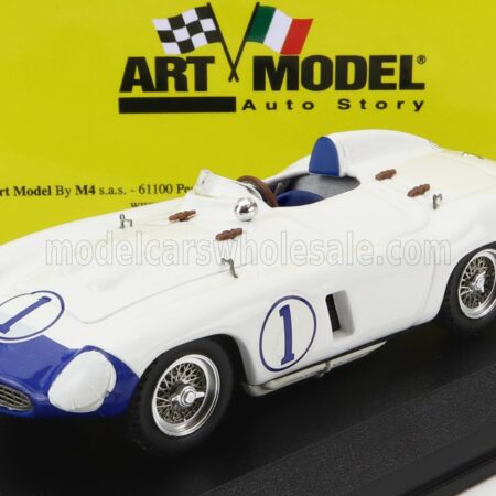 ART-MODEL 1/43 FERRARI | 857S N 1 NASSAU 1956 P.HILL | WHITE