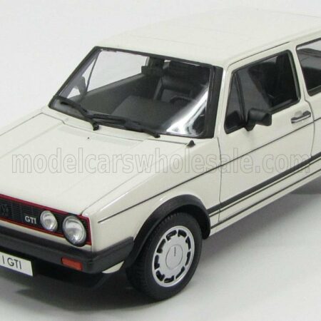 WELLY 1/18 VOLKSWAGEN | GOLF I GTI PIRELLI 2-DOOR 1983 | WHITE