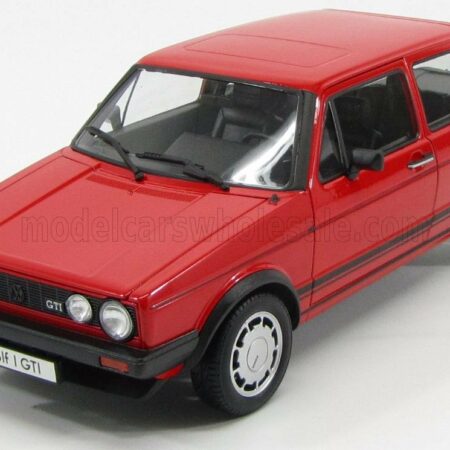 WELLY 1/18 VOLKSWAGEN | GOLF I GTI PIRELLI 2-DOOR 1983 | RED