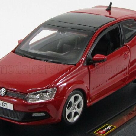 BURAGO 1/24 VOLKSWAGEN | POLO GTI 1.4 TSi 2010 | RED