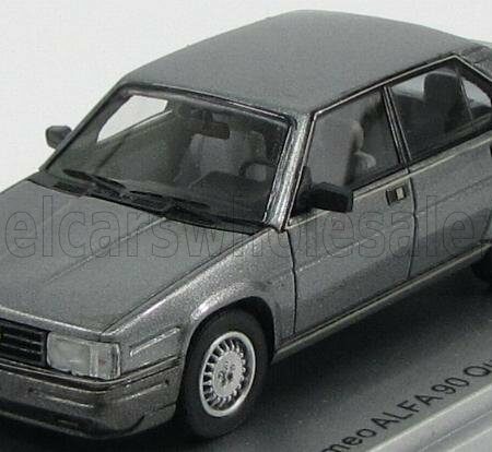 KESS-MODEL 1/43 ALFA ROMEO | ALFA90 QUADRIFOGLIO ORO 1983 | GRIGIO MEDIO MET GREY