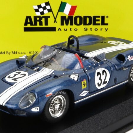 ART-MODEL 1/43 FERRARI | 275P SPIDER N 32 24h DAYTONA 1966 G.FOLLMER - D.WESTER - P.HAWKINS | BLUE