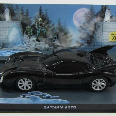 EDICOLA 1/43 BATMAN | BATMOBILE - 575 2000 | MATT BLACK