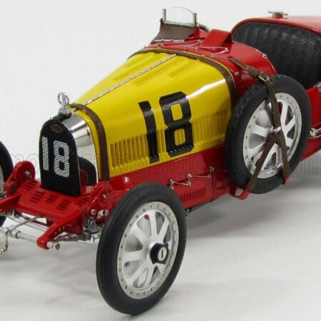 CMC 1/18 BUGATTI | T35 N 18 NATIONAL COLOUR PROJECT SPAIN 1924 | RED YELLOW