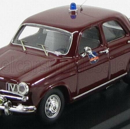 RIO-MODELS 1/43 ALFA ROMEO | GIULIETTA 50th ANNIVERSARY POLIZIA AUTOSTRADALE AUTOSTRADA DEL SOLE 1964-2014 | BORDEAUX