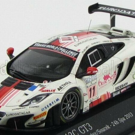 MINICHAMPS 1/43 McLAREN | MP4-12C GT3 TEAM ART GRAND PRIX N 11 24h SPA 2013 LECLERC - PARISY - SOUCEK | WHITE