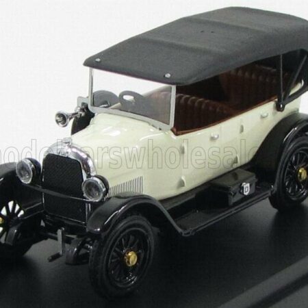 RIO-MODELS 1/43 FIAT | 501 SPORT CABRIOLET CLOSED 1919 | WHITE BLACK