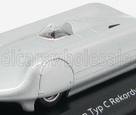 MINICHAMPS 1/43 AUDI | TYPE C RECORDWAGEN 1938 | SILVER