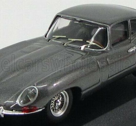 BEST-MODEL 1/43 JAGUAR | E-TYPE COUPE 1962 | GREY GUN METAL