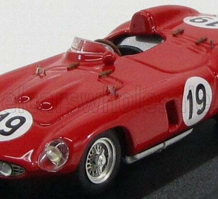 ART-MODEL 1/43 FERRARI | 857 SPIDER N 19 SEBRING 1956 DE PORTAGO - KIMBERLY | RED