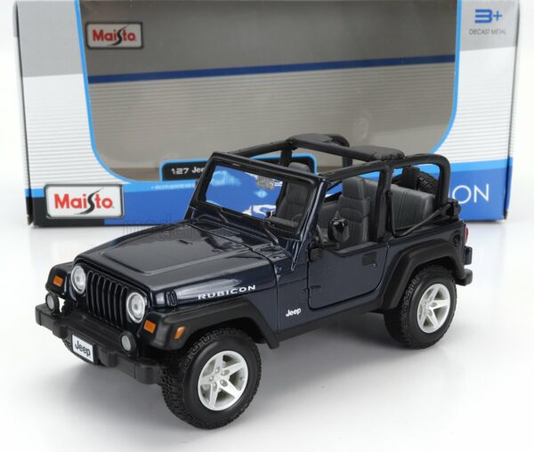 MAISTO 1/27 JEEP | WRANGLER RUBICON OPEN 2012 | BLUE MET