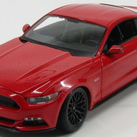 MAISTO 1/18 FORD USA | MUSTANG COUPE 5.0 GT 2015 | RED