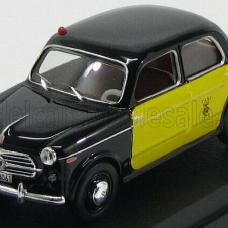 RIO-MODELS 1/43 FIAT | 1100/103 TAXI BARCELLONA 1956 | BLACK YELLOW