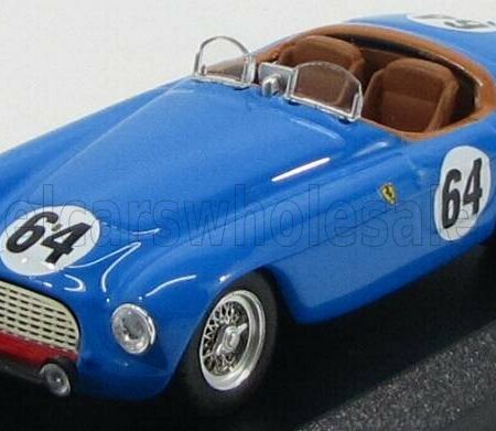 ART-MODEL 1/43 FERRARI | 166MM BARCHETTA 2.0L V12 SPIDER TEAM RENE BOUCHARD N 64 24h LE MANS 1951 ROBERT BOUCHARD - LUCIEN FARNAUD | BLUE