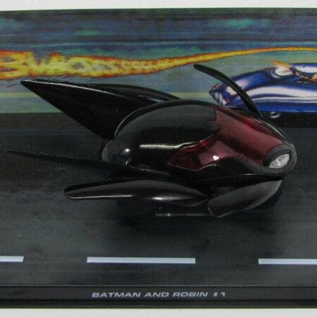 EDICOLA 1/43 BATMAN | BATMOBILE - BATMAN AND ROBIN MOVIE 1 2009 | BLACK MET