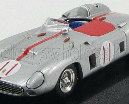 ART-MODEL 1/43 FERRARI | 860 MONZA SPIDER N 11 WINNER SANTA MARIA ROAD RACES 1956 J.VON NEUMANN | SILVER RED